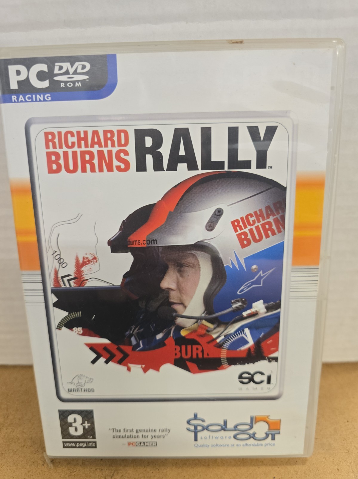 Richard Burns Rally PC DVD-ROM Racing Game Windows XP No Manual