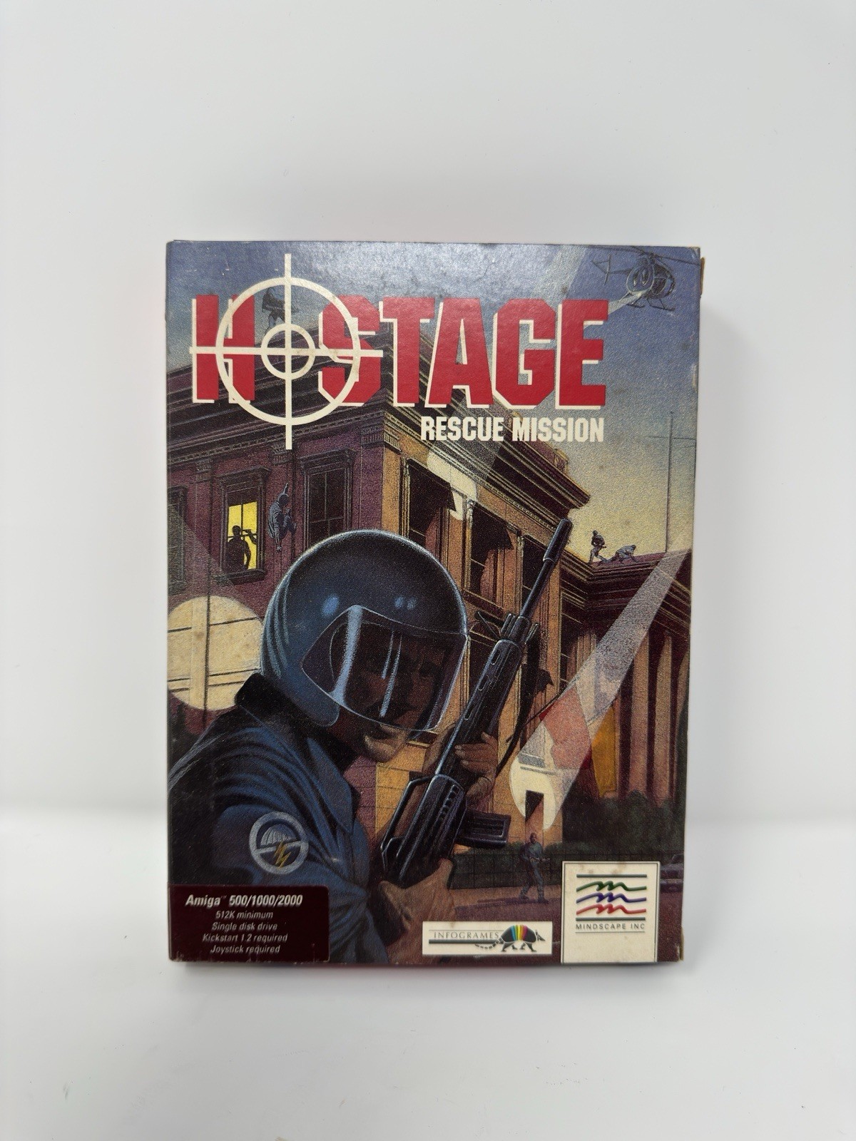 Hostage Rescue Mission Amiga game complete Mindscape