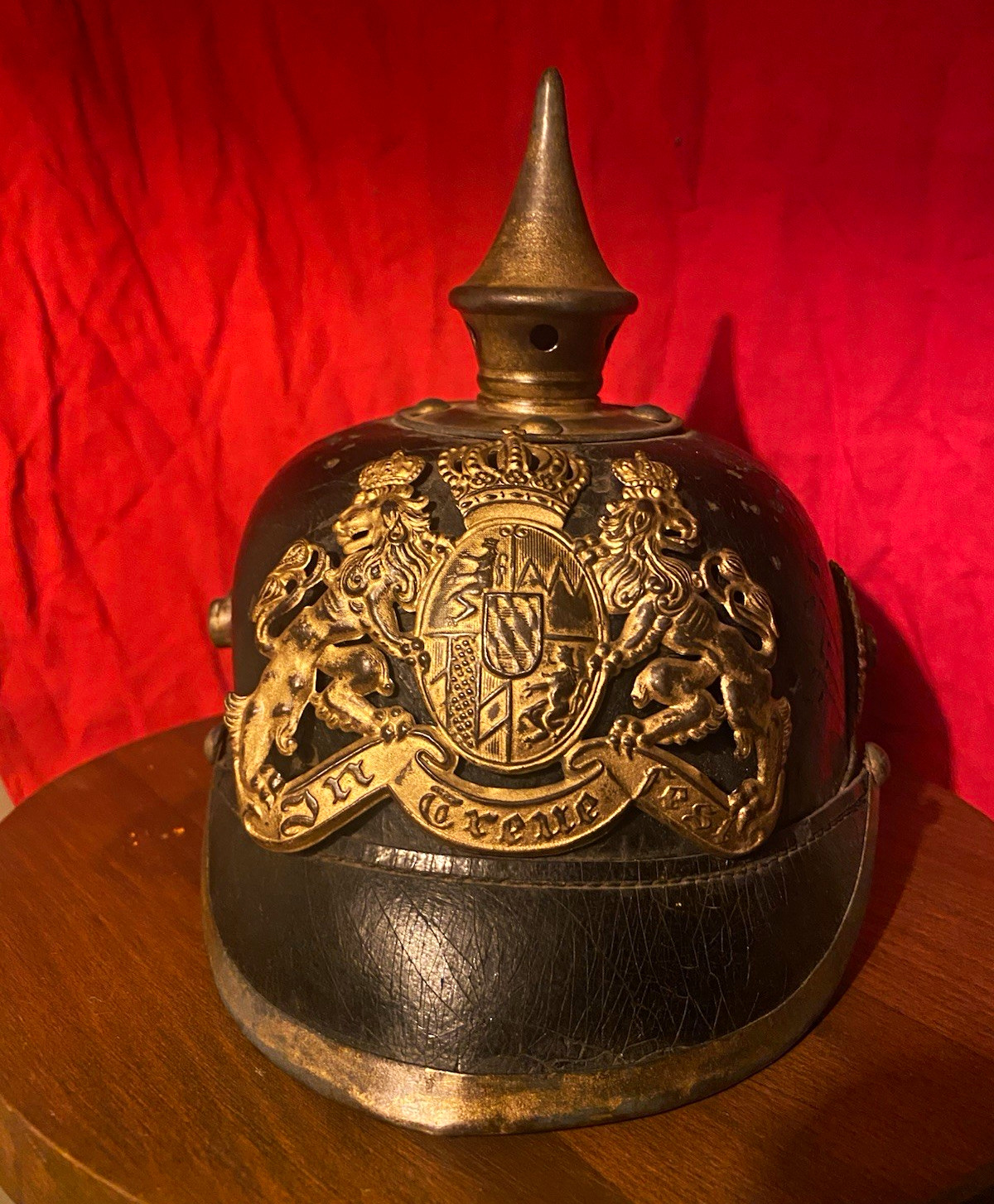 WWI WW1 Bavaria German Pickelhaube Helmet