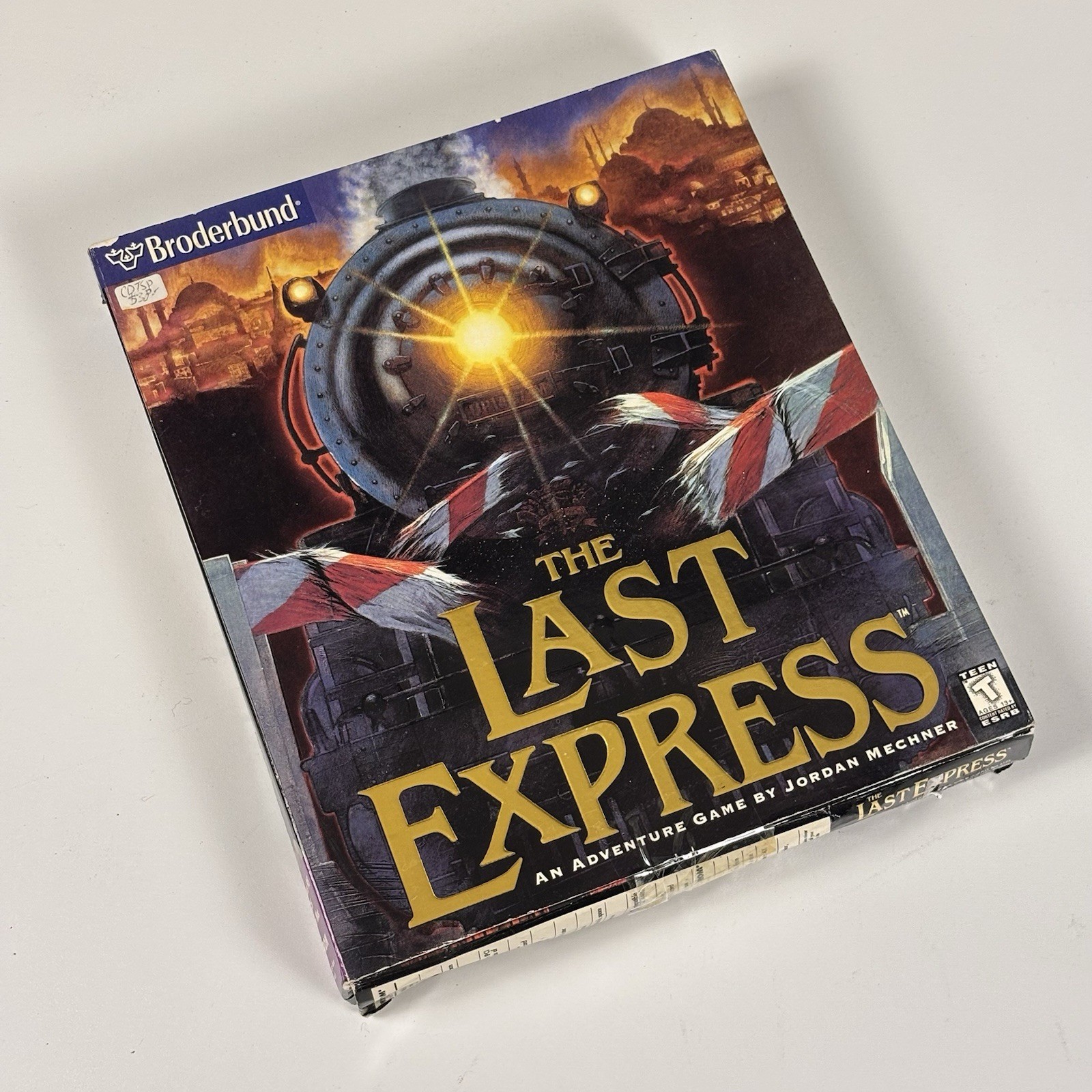 Vintage PC Game - 1997 The Last Express Big Box Broderbund Windows Mac Macintosh