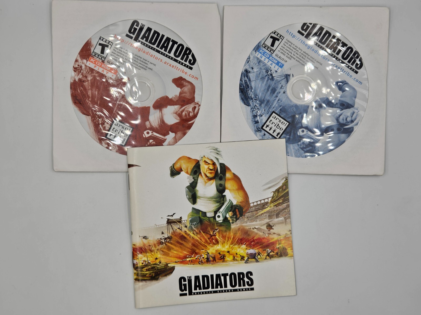 The Gladiators: Galactic Circus Games PC 2003 w/ Manual--VERY GOOD
