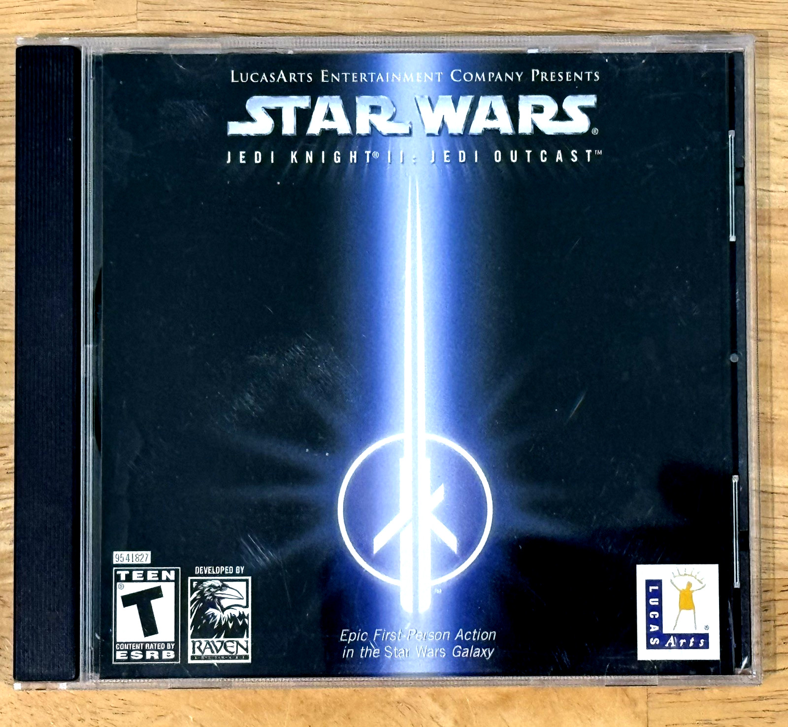 Vintage 2002 Star Wars Jedi Knight II 2 Jedi Outcast Windows CD-ROM PC Game