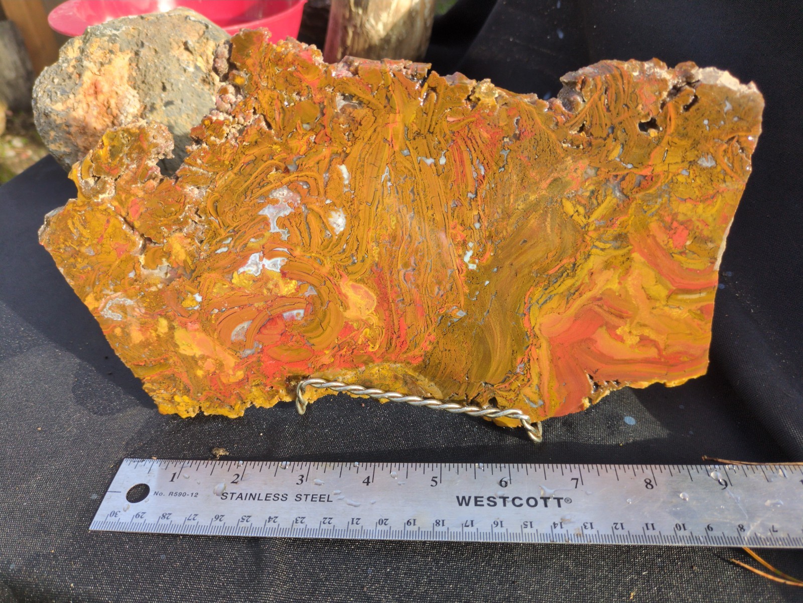 XL Kaleidoscope Jasper Slab (1lb 2oz) exclusively found in the PNW