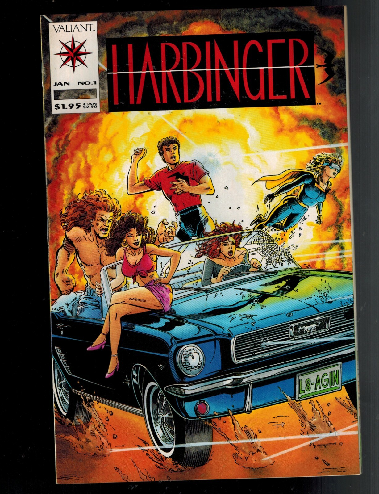 Harbinger 1-6 Valiant Pre Unity 1st Apps Jim Shooter NO COUPONS VF+ or Better LC