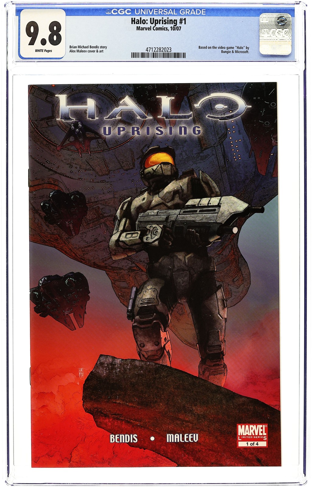 Halo Uprising 1A CGC 9.8 2007 4712282023