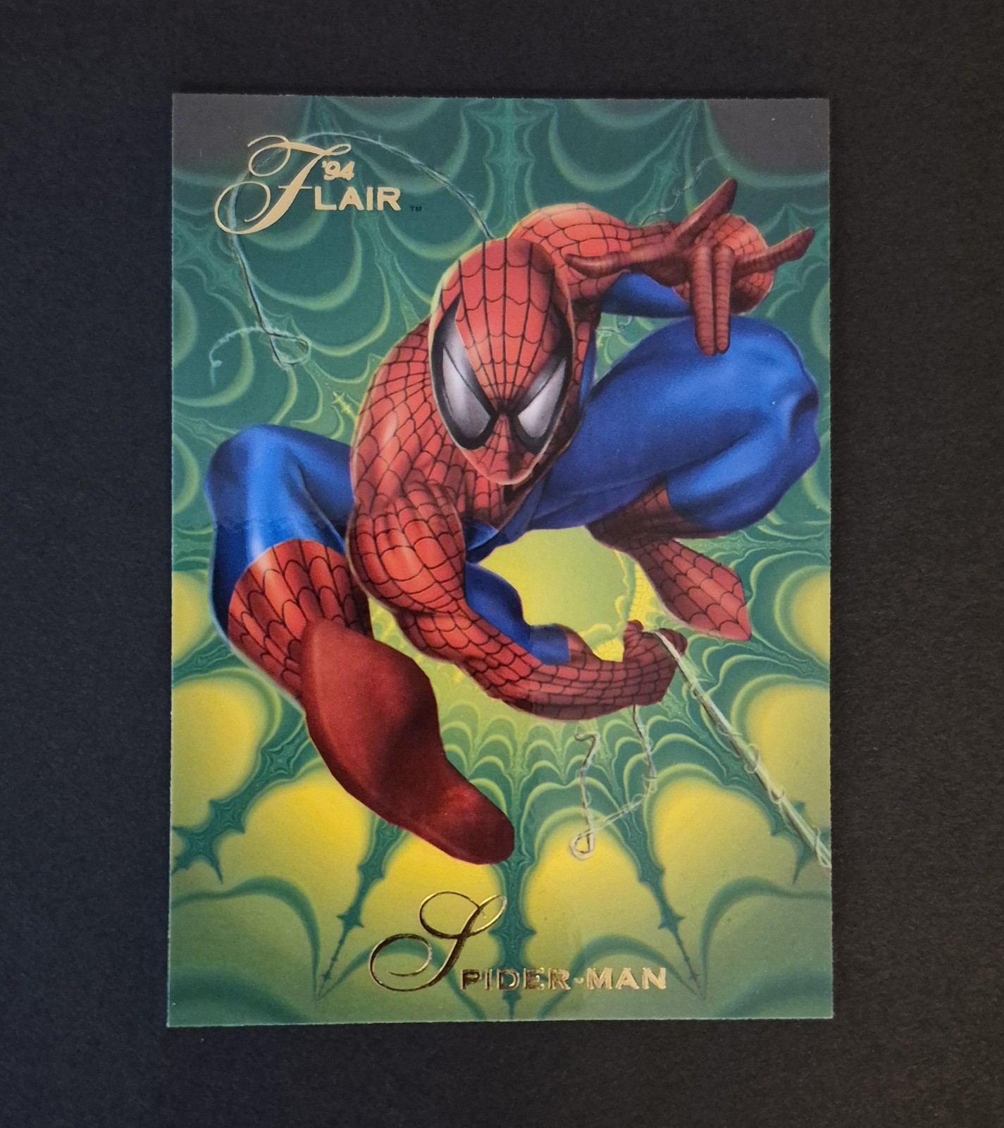 94 Flair Spider Man # 553