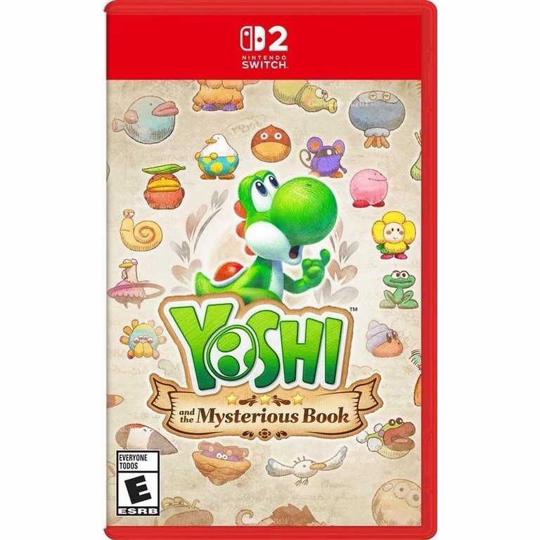 Yoshi and the Mysterious Book for Nintendo Switch 2 [New Video Game]