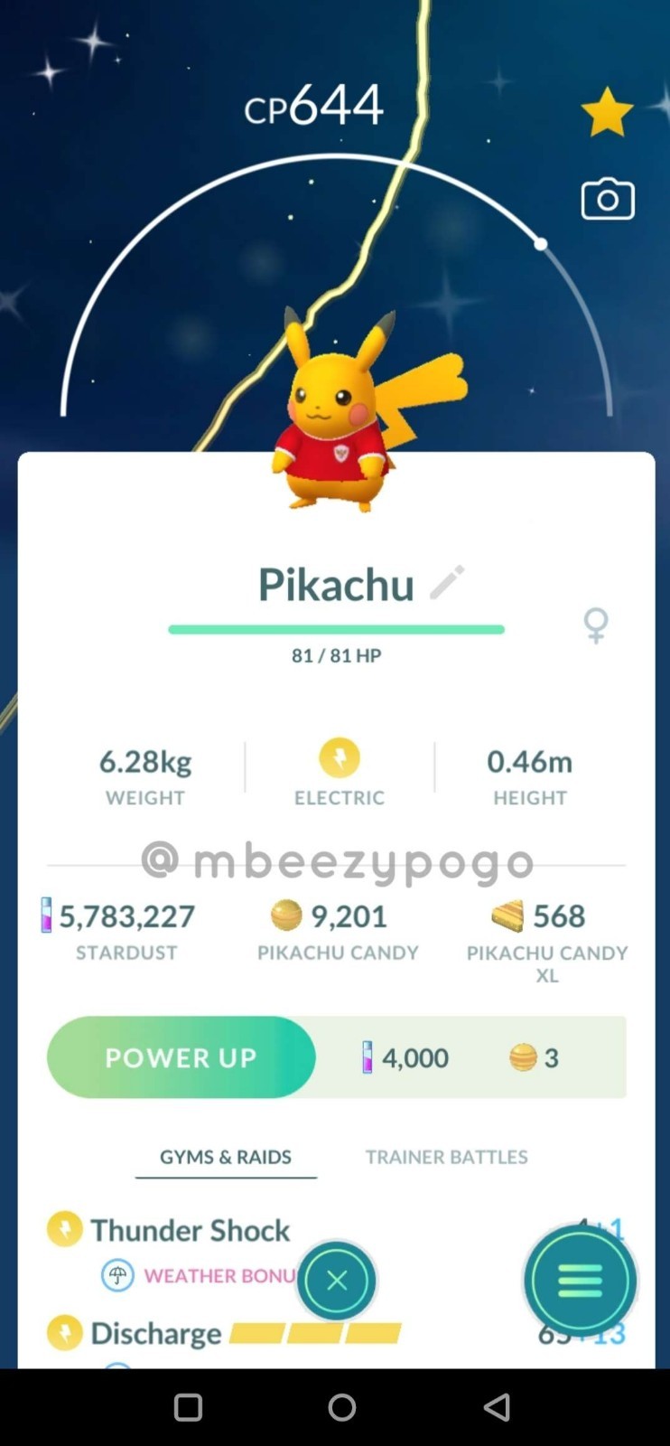 ✨Shiny Costume Indonesia Pikachu Pokemon Go✨ TRDE FAST