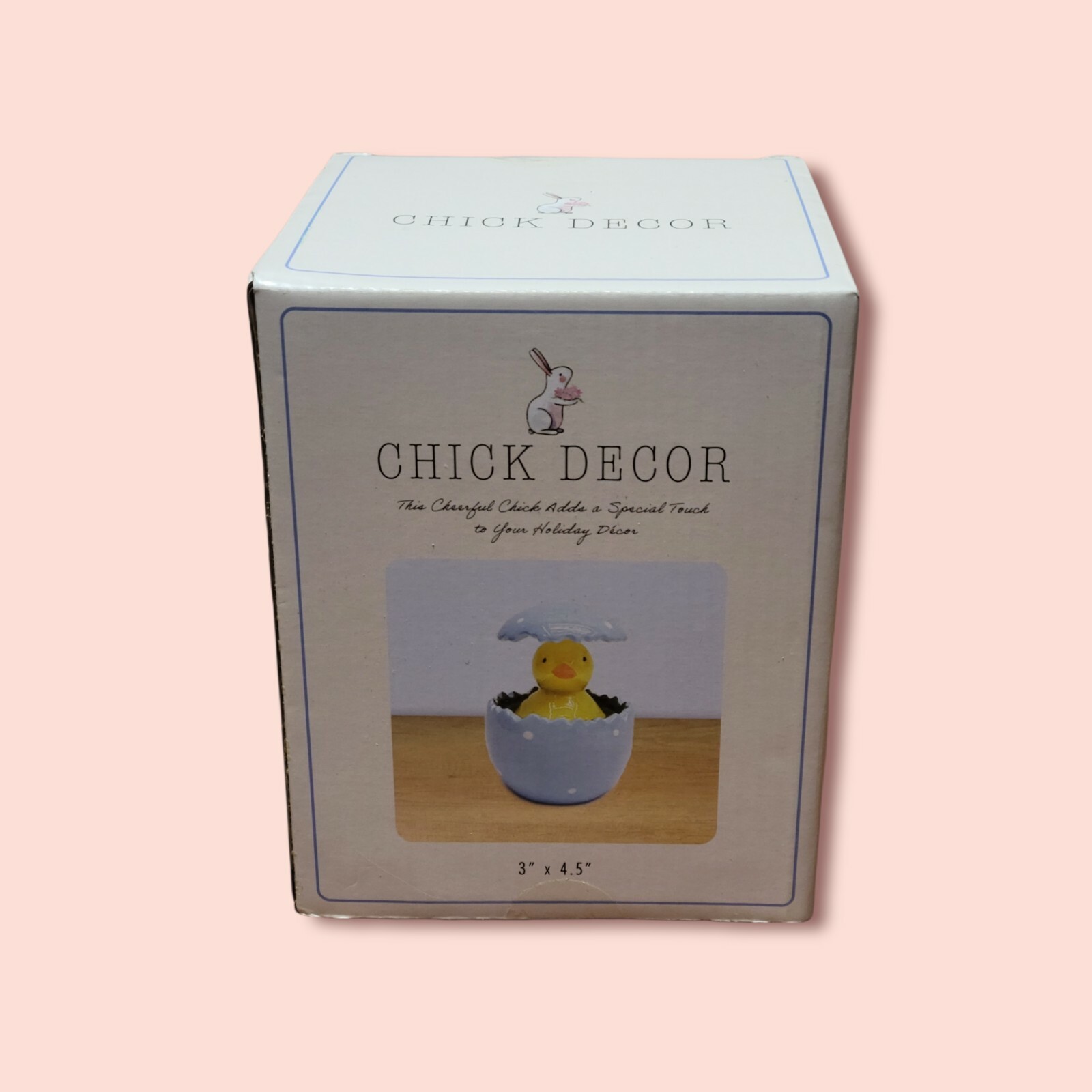 Easter Chick Decor Porcelain, 3\