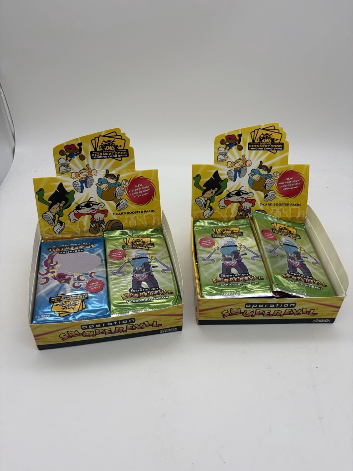 Codename: Kids Next Door TCG SOOPEREVIL Series 2 35 Unopened Booster Packs