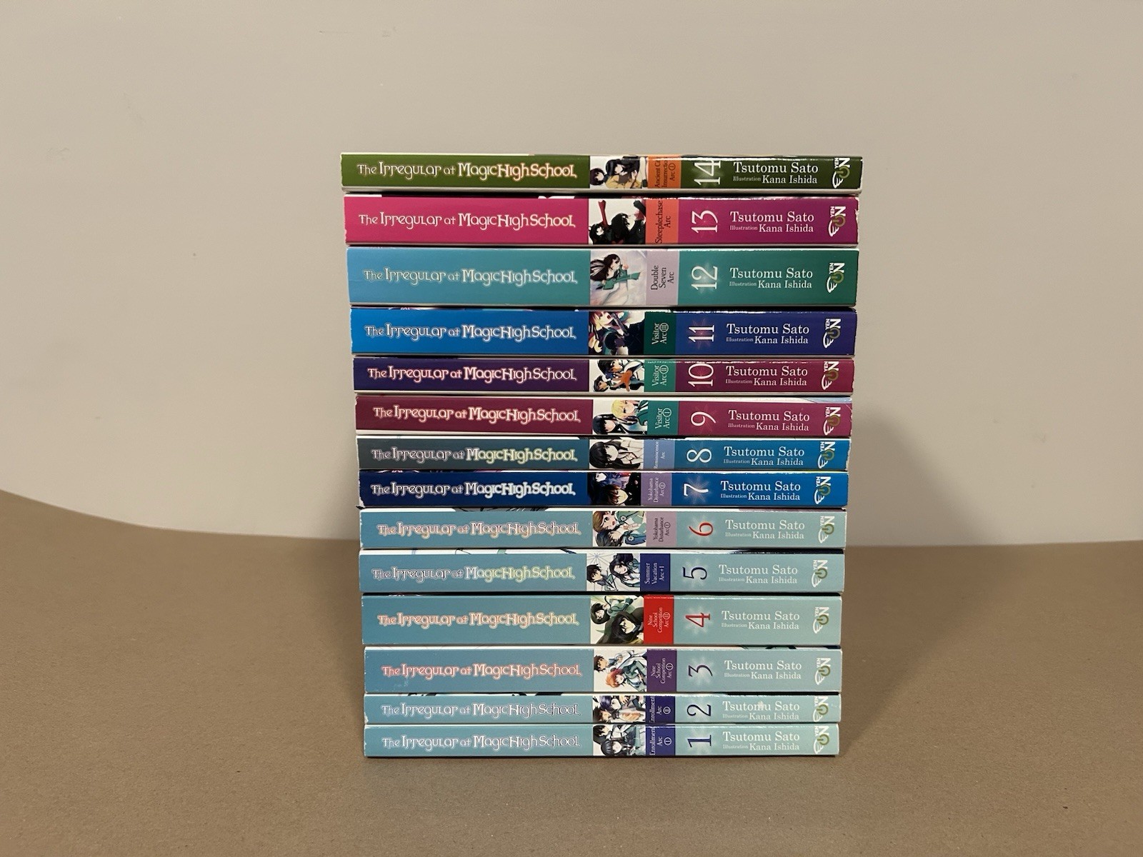 The Irregular At Magic High School Light Novel English Volume 1-14