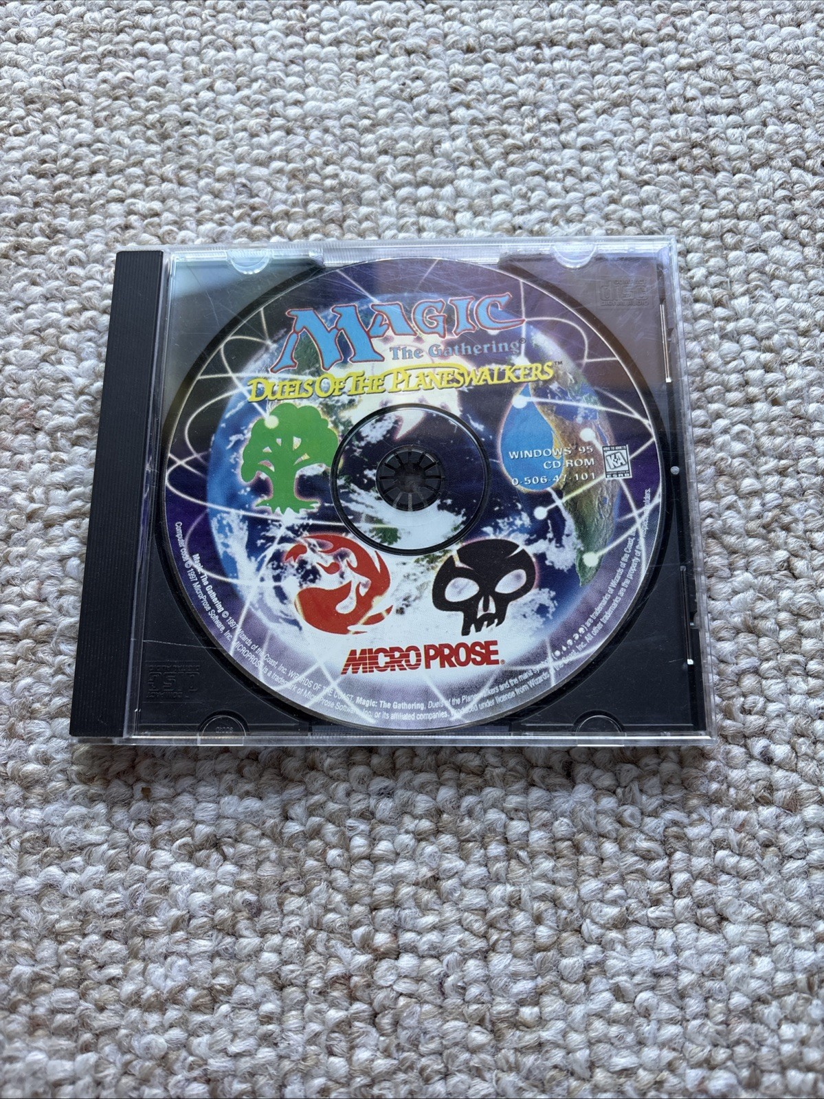 Magic: The Gathering Duels of the Planeswalkers -PC, Disc Only, Pristine back