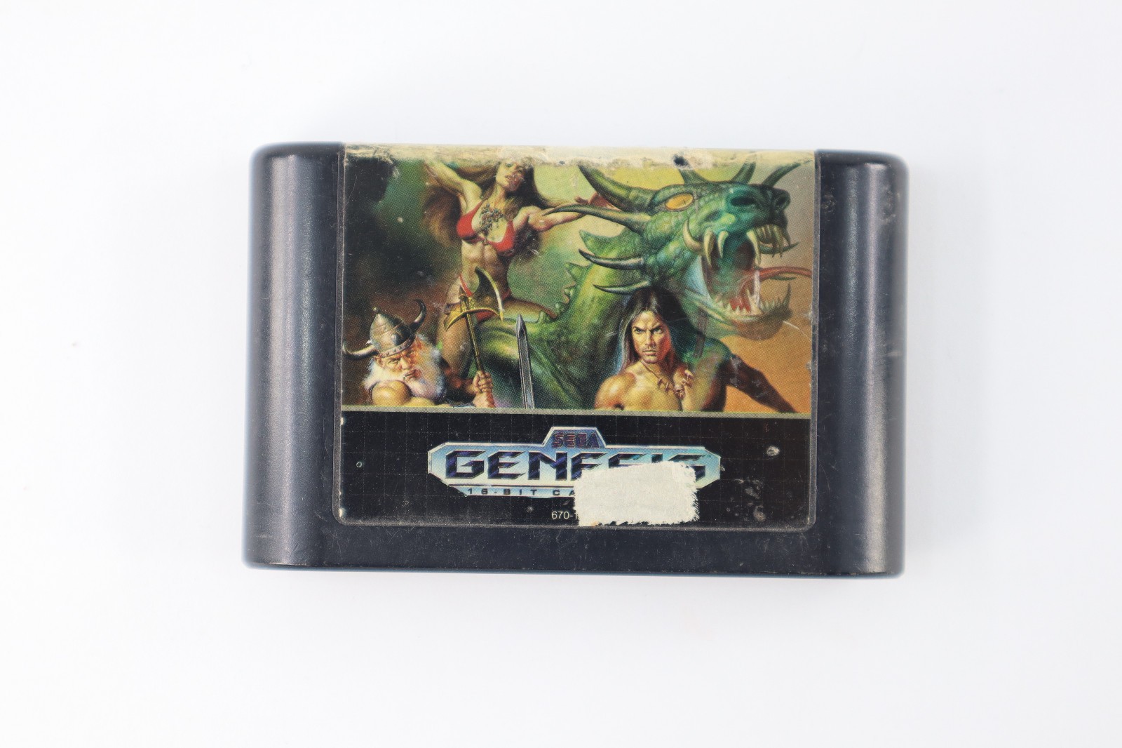 Golden Axe II SEGA Genesis Cartridge 1991 Tested