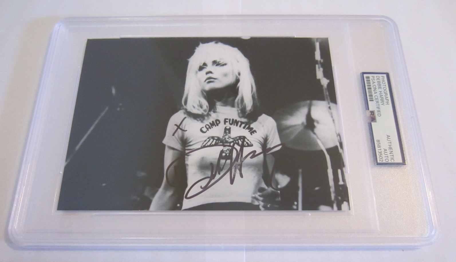 Deborah Debbie Harry signed autographed 5x7 photo PSA authentic Blondie singer