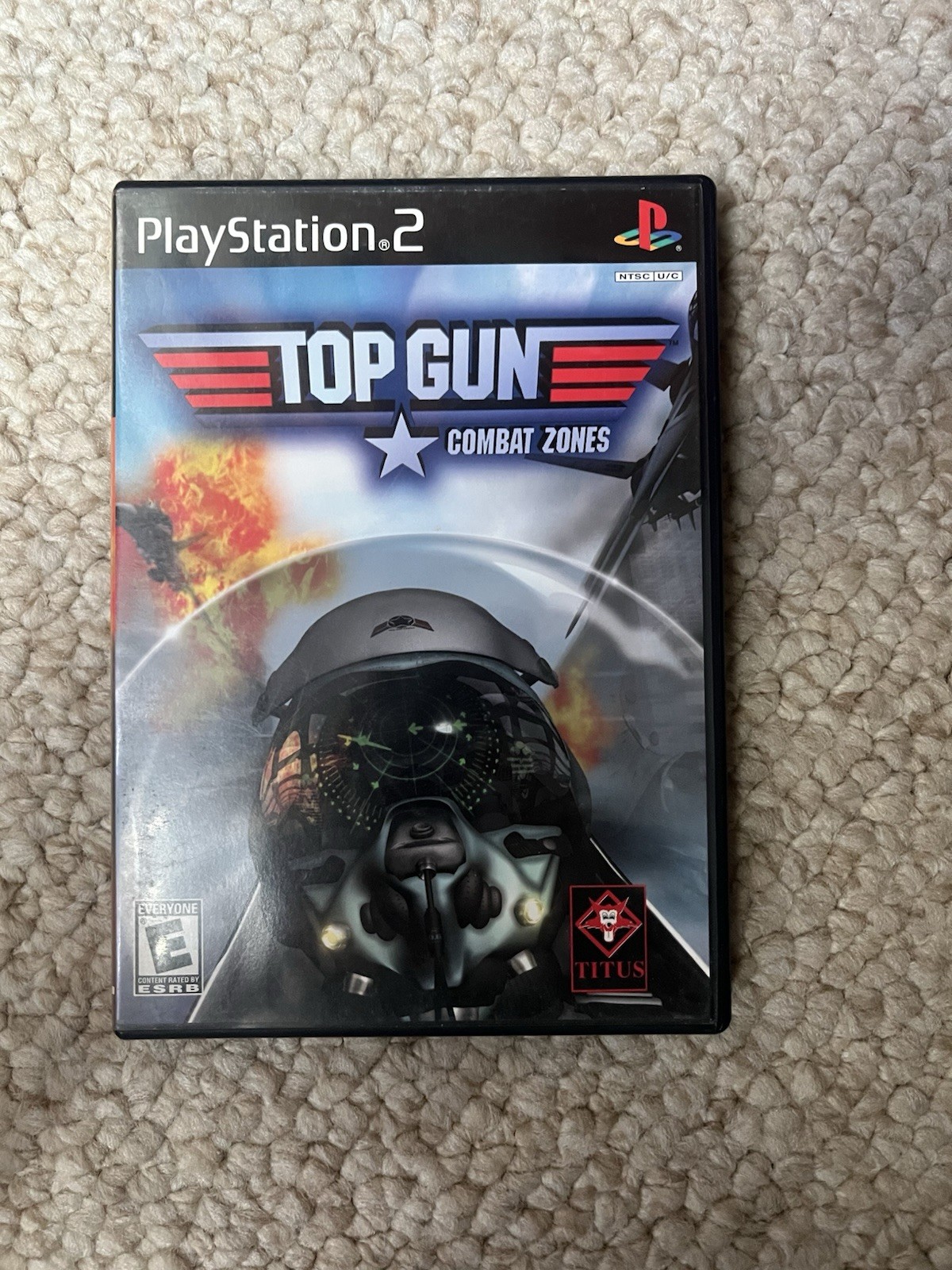 Top Gun Combat Zones for PS2 PlayStation 2 CIB Tested and Working