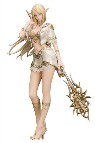 Lineage 2 Elf 1/7 Scale PVC painted Figure Japan