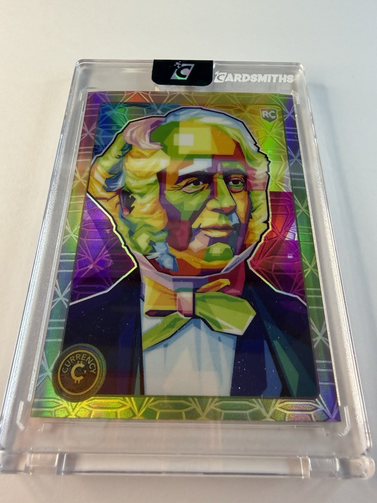 Cornelius Vanderbilt RARE DIAMOND 1/1 2024 Cardsmiths Currency Series 4 S4 1/1