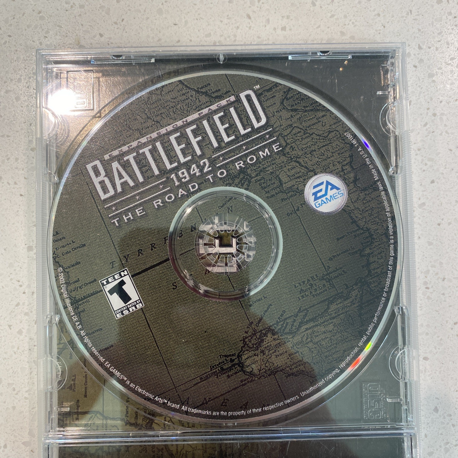 PC: Battlefield 1942: The Road to Rome *NO MANUAL & *