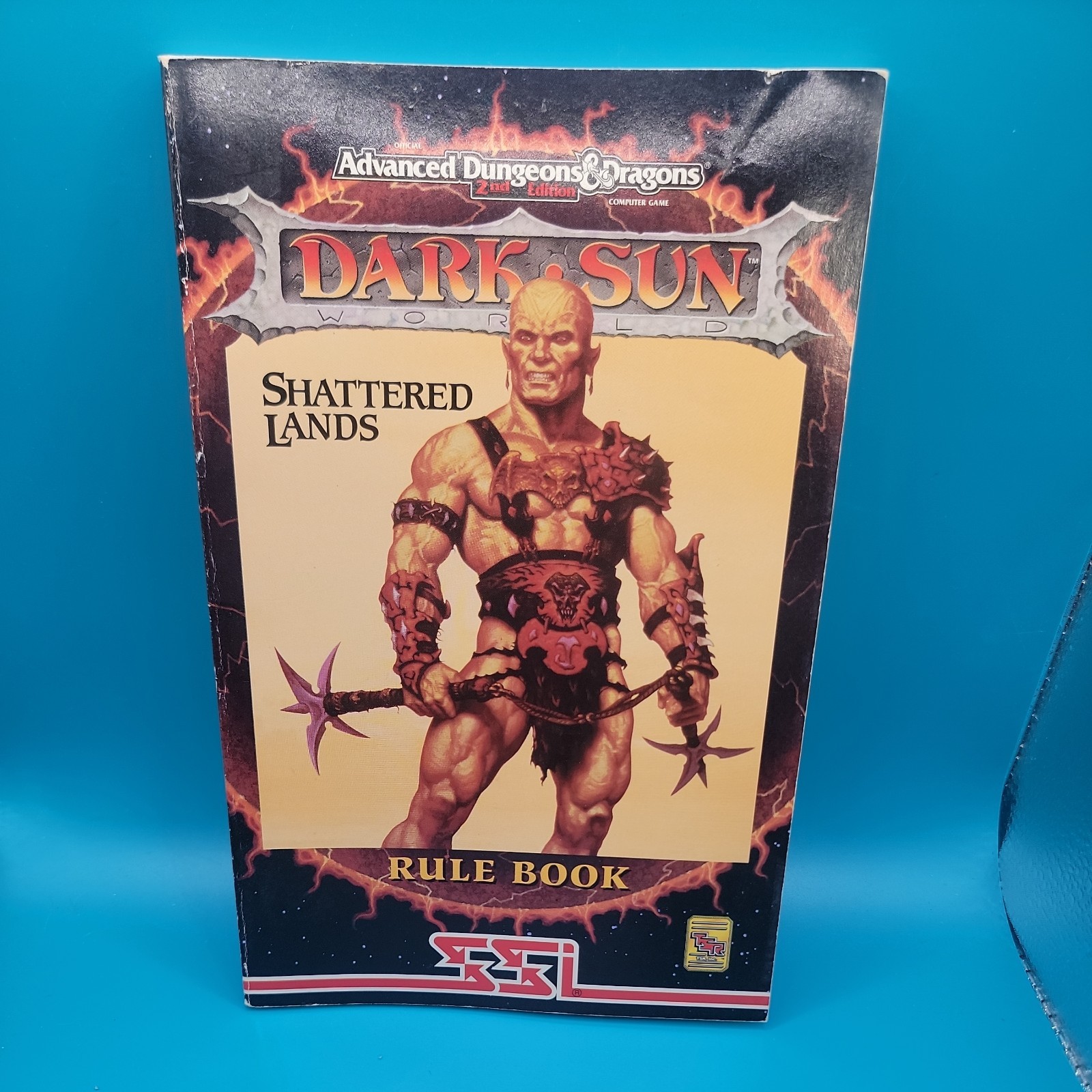 AD&D 2nd Ed Dark Sun Shattered Lands Rule Book Manual SSI 1993 Vintage