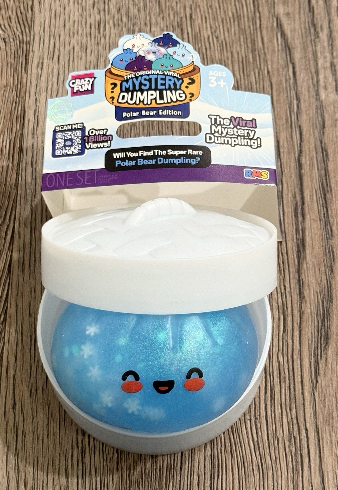 Five Below RMS Squishy SUPER RARE Polar Bear Edition Dumpling