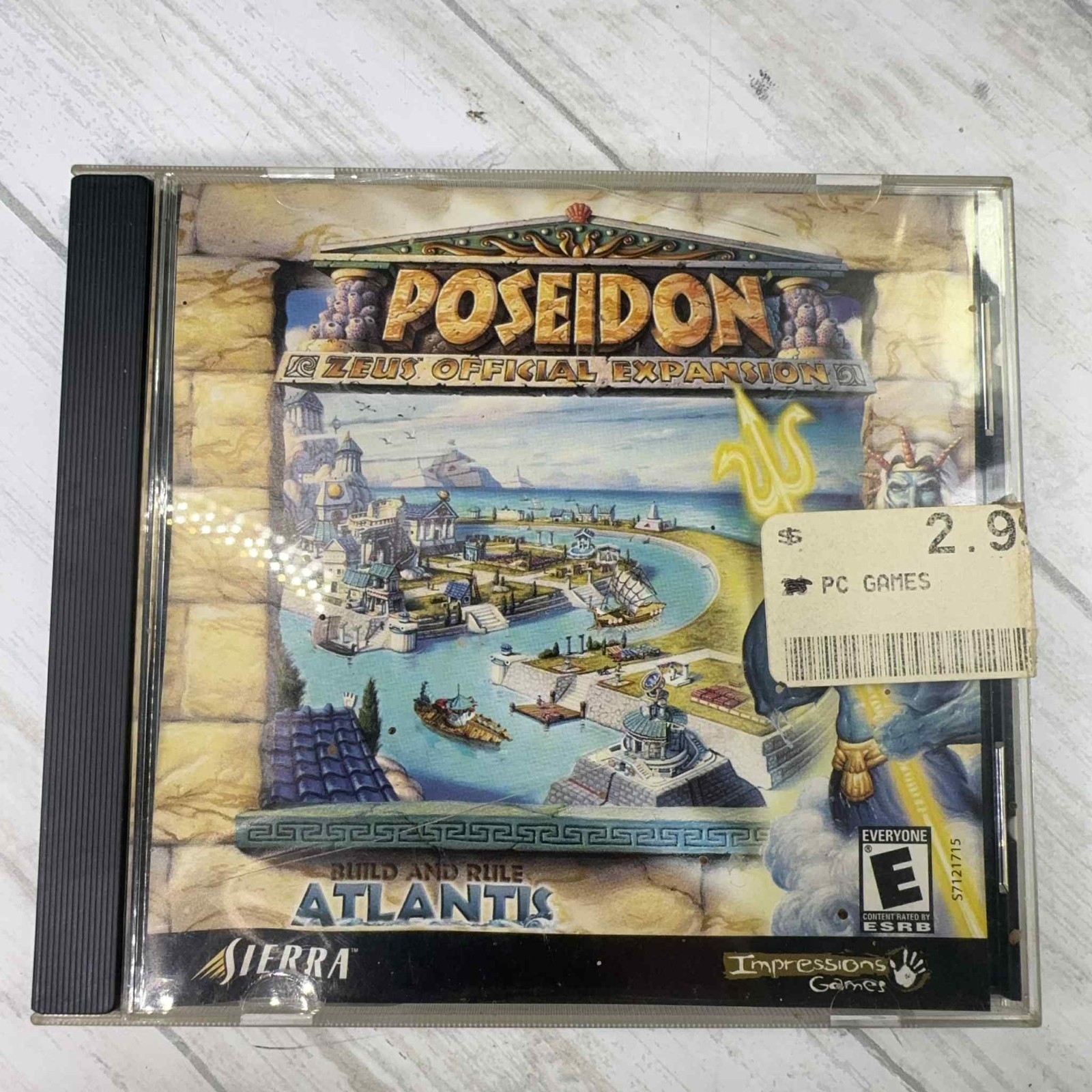 Poseidon: Zeus Official Expansion (PC, 2001)