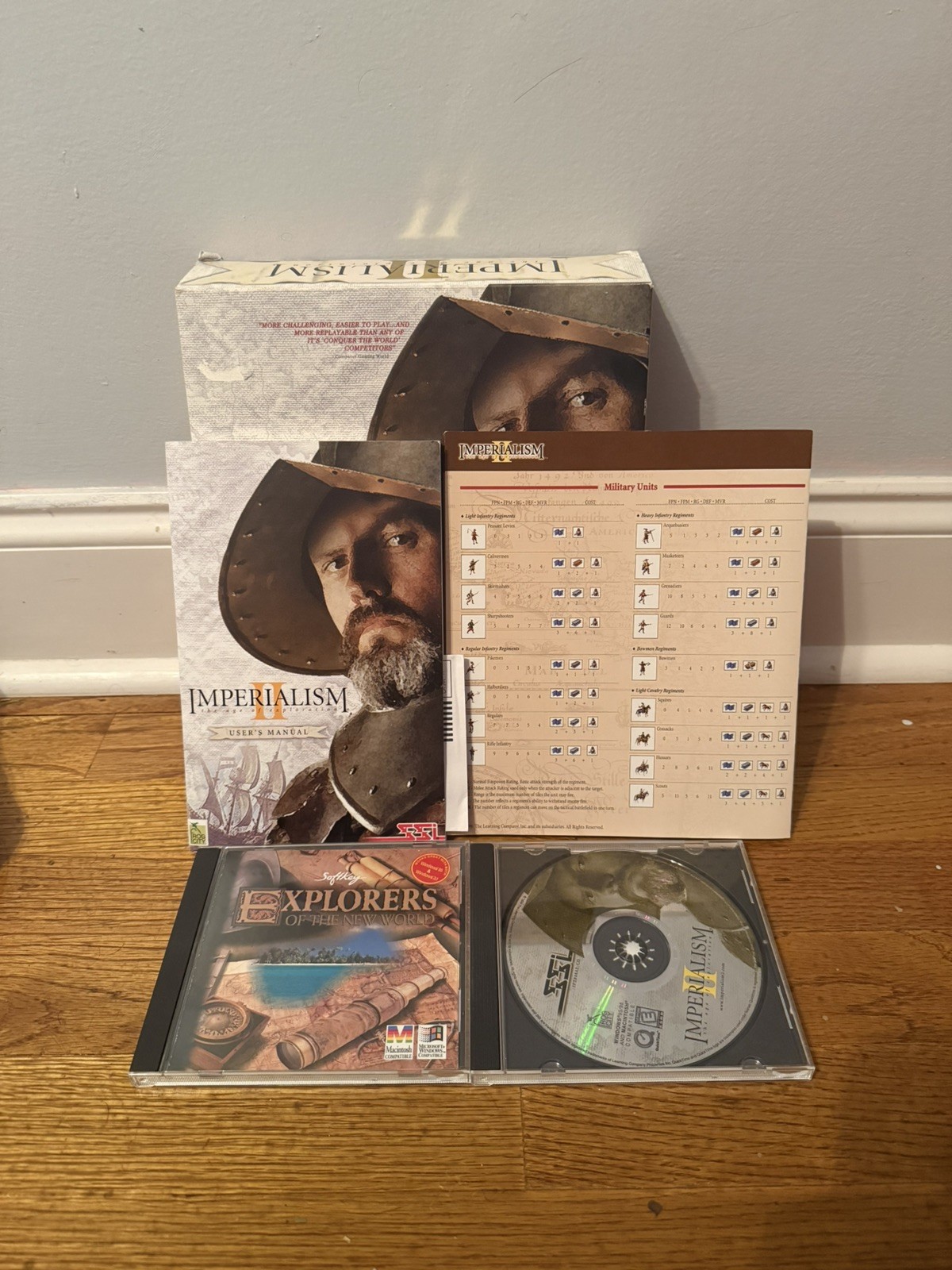 Imperialism II 2 The Age of Exploration Big Box PC / Mac Vintage Game