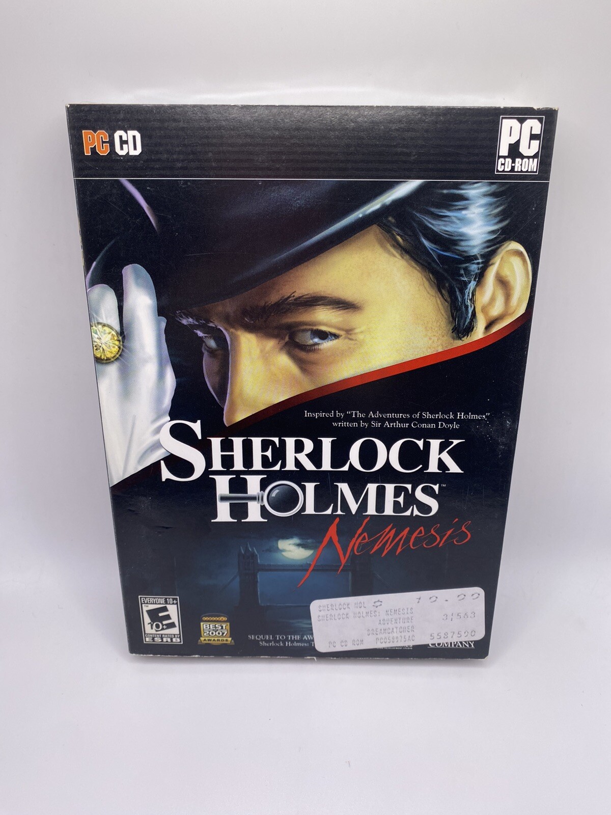 NEW/SEALED Sherlock Holmes: Nemesis PC CD Game 2008 Mystery Adventure