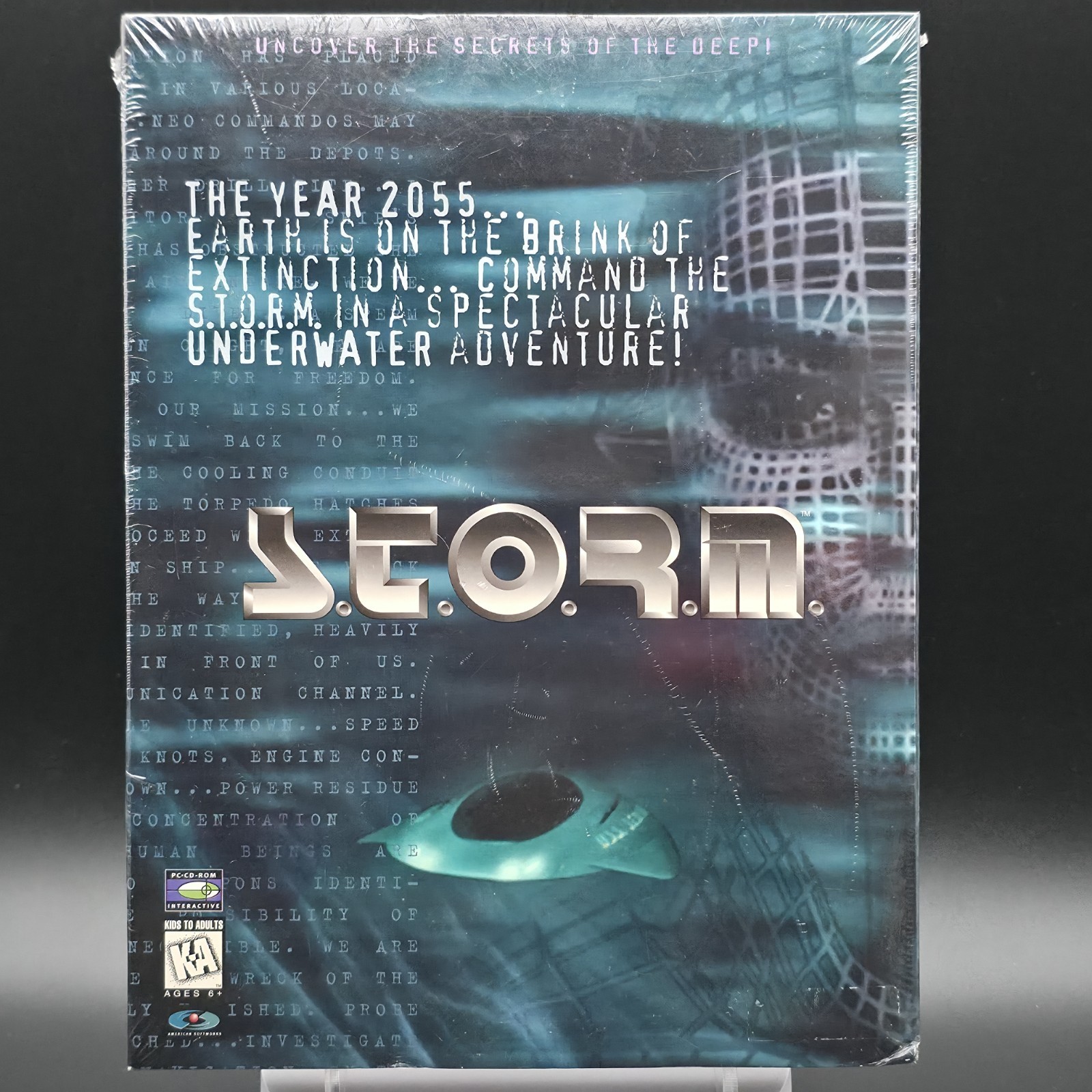 S.T.O.R.M.: Uncover the Secrets of the Deep, 1995, Big Box, New & Sealed