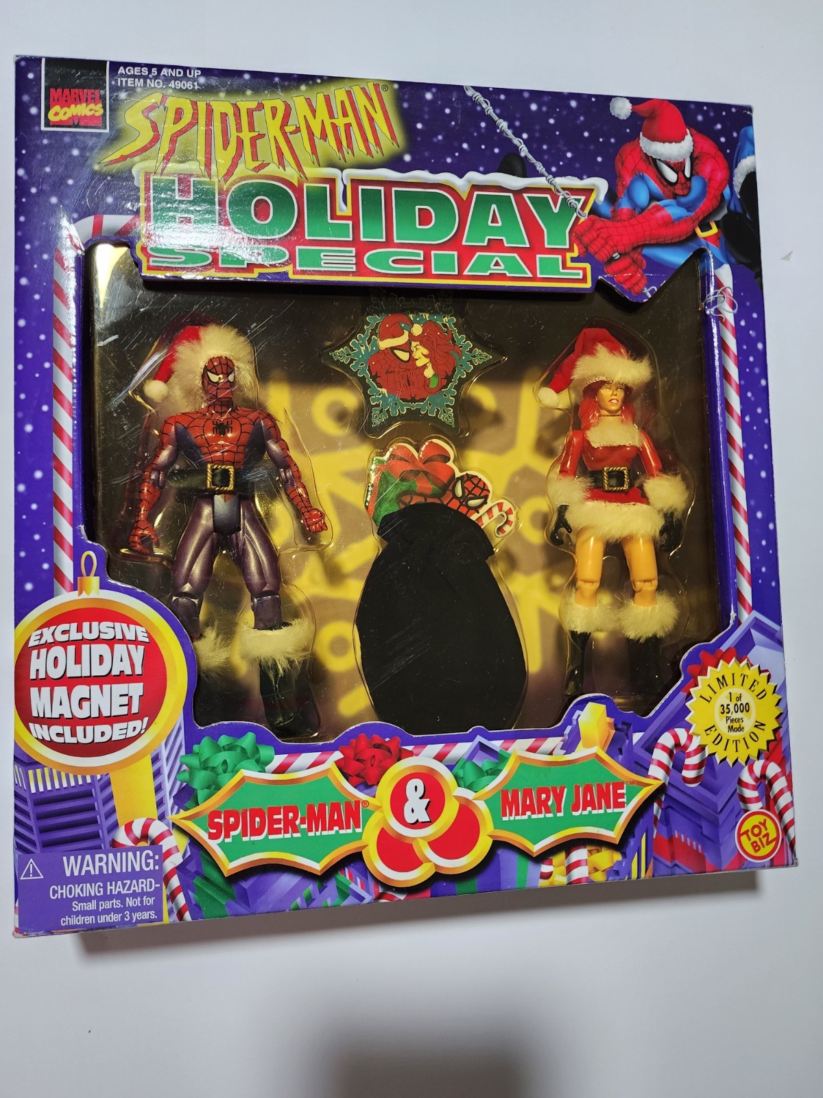 Vintage 1997 Marvel Comics Spiderman &Jane Holiday Special