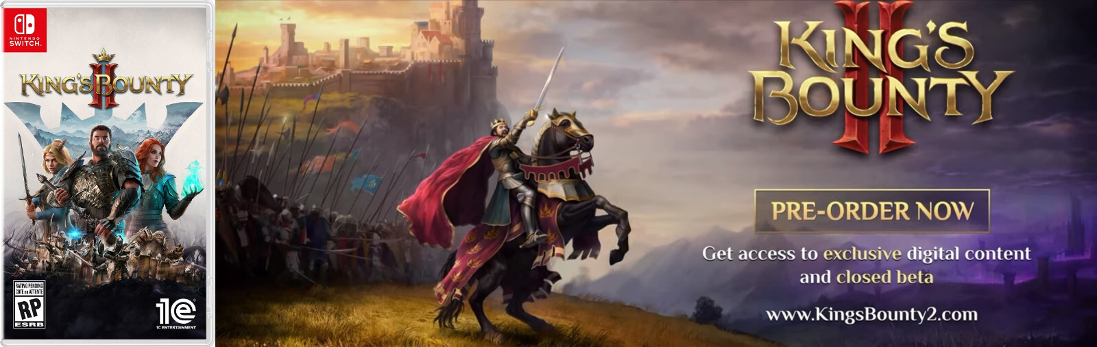 King's Bounty 2 (Nintendo Switch) New