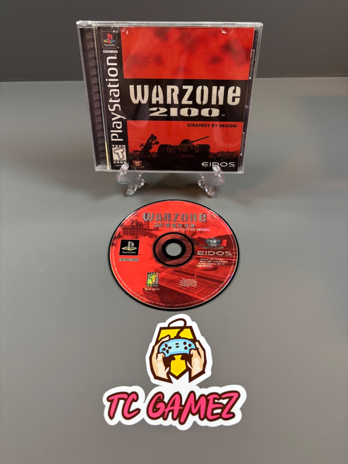 Warzone 2100 PlayStation 1 PS1 CIB Complete