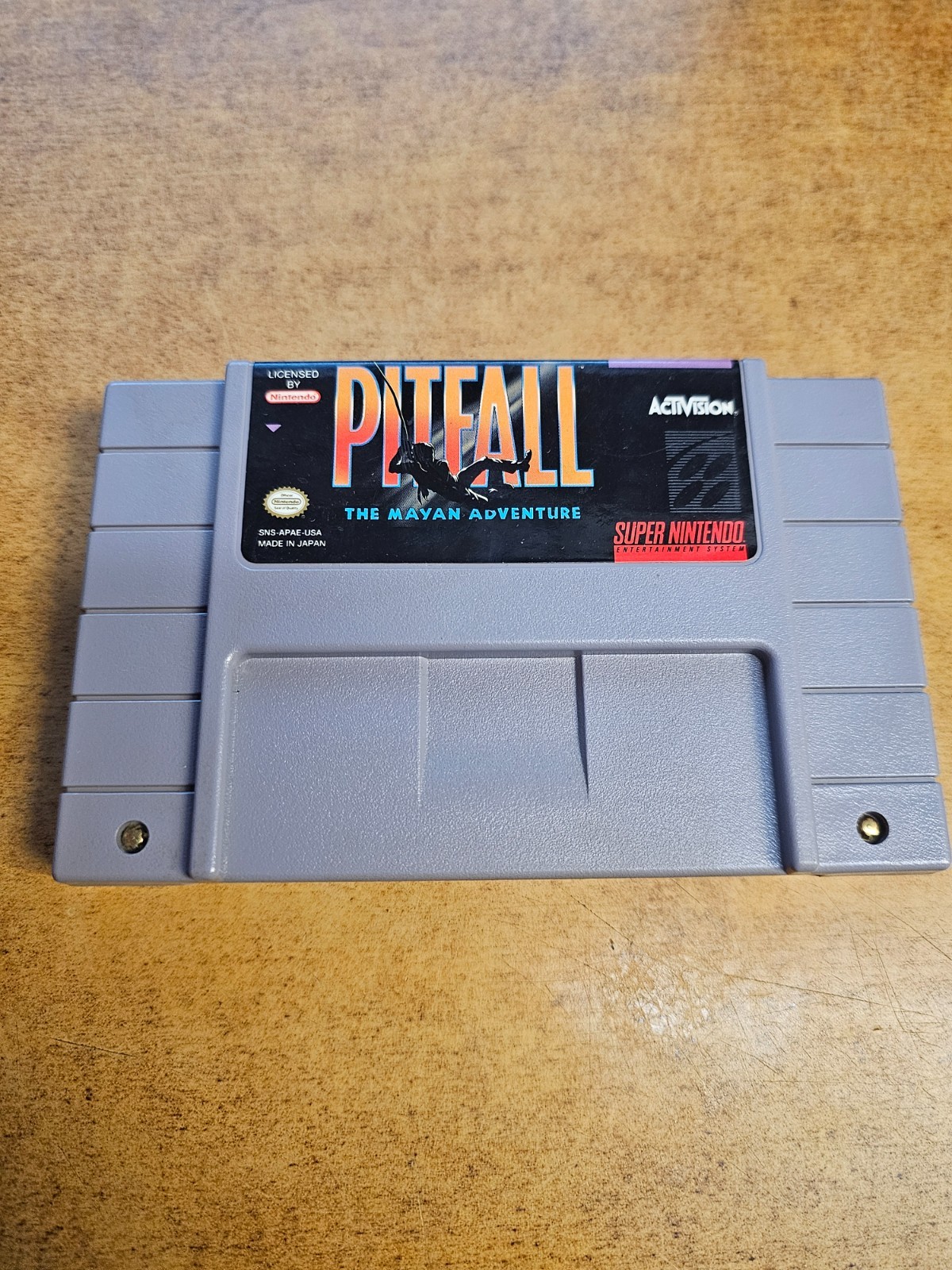 Pitfall: The Mayan Adventure (Super Nintendo Entertainment System, 1994)(TESTED)