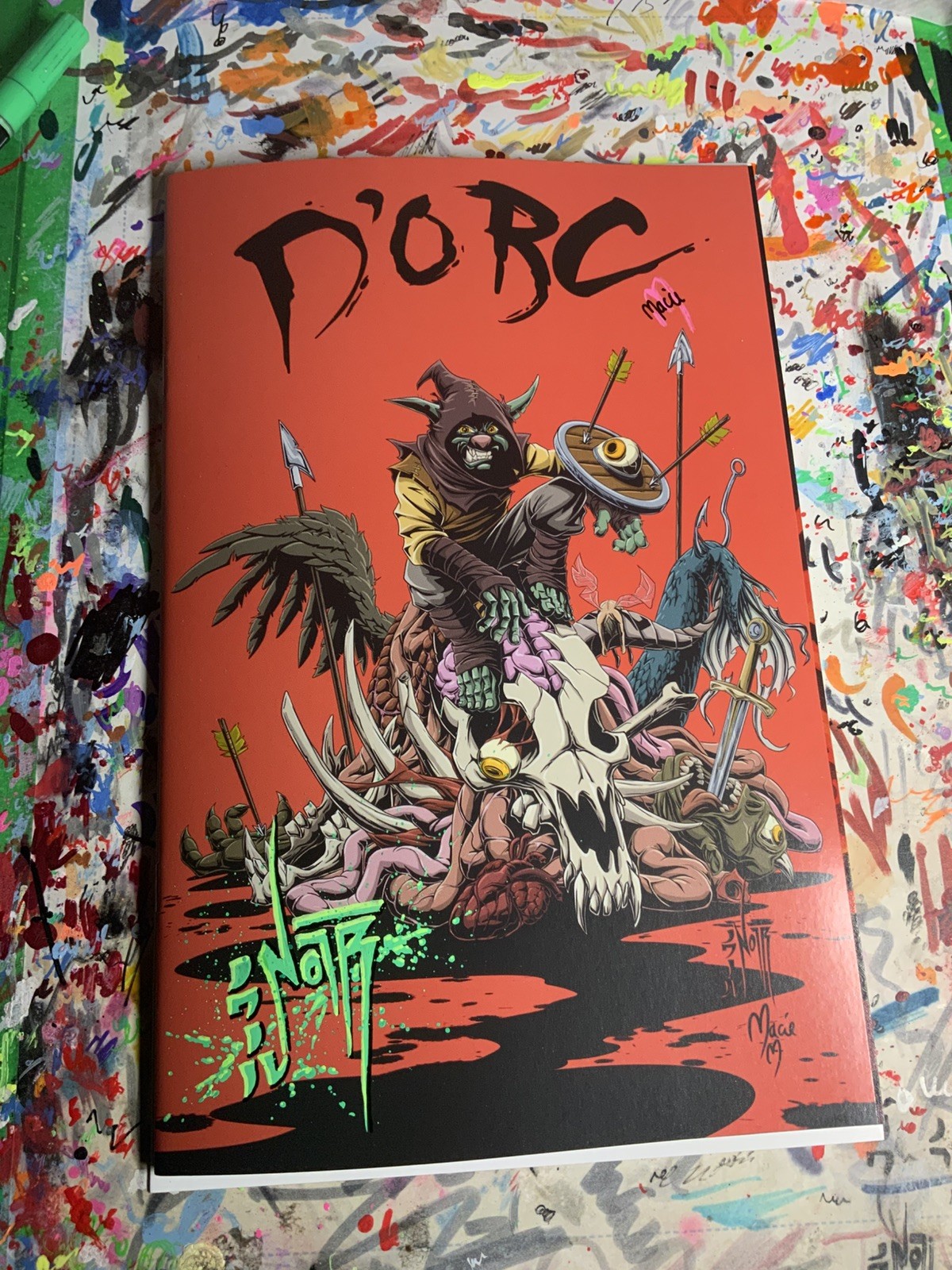 💥DOUBLE SIGNED💥DORC #5 - JORDAN NOIR AUSTRALIAN EXCLUSIVE LTD 500