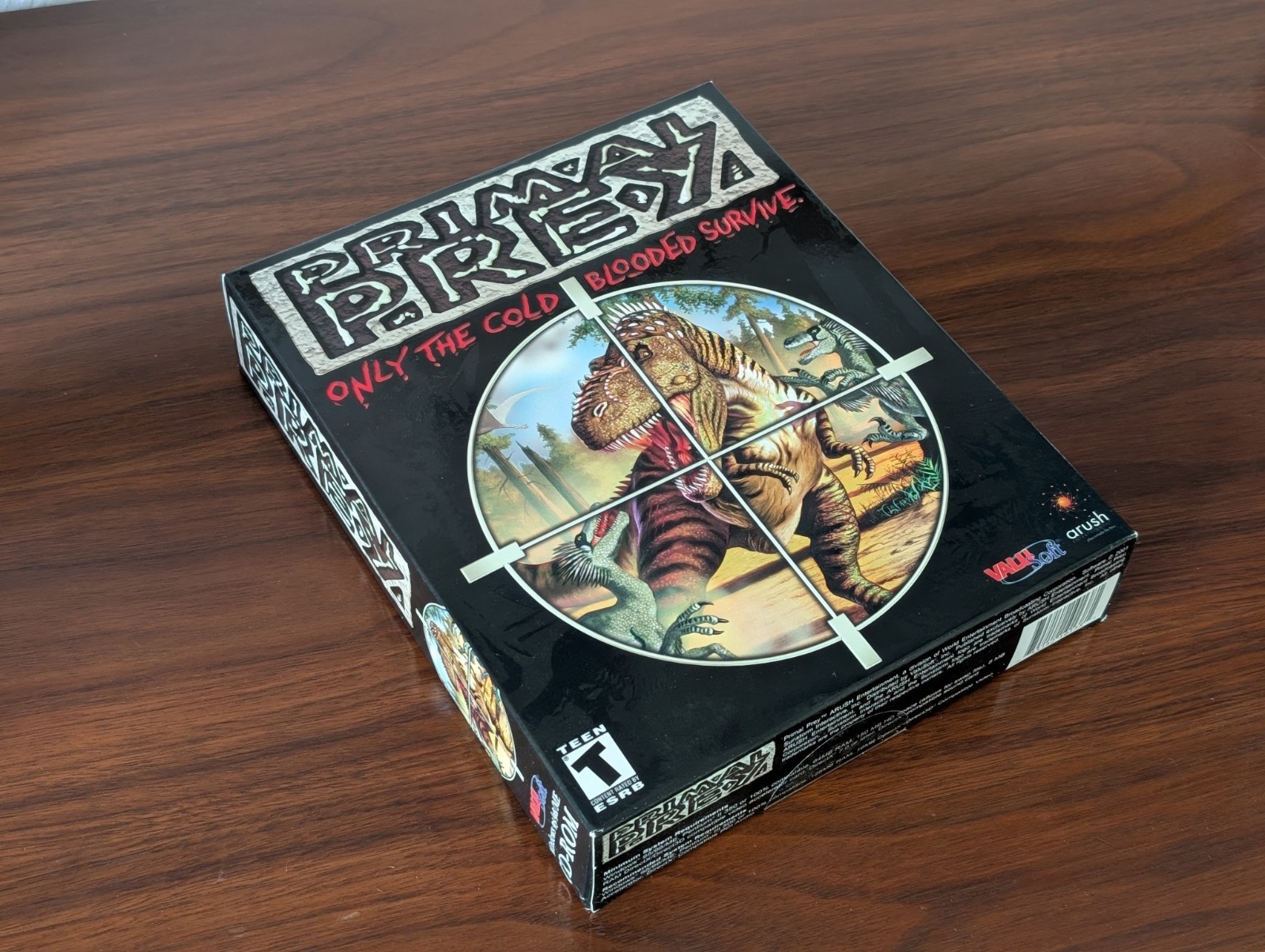BIG BOX Primal Prey (PC, 2001) PC Video Game NEW SEALED