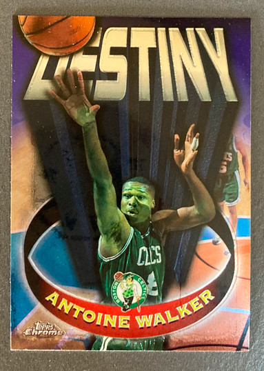 ANTOINE WALKER 1997-98 Topps Chrome Destiny - D4