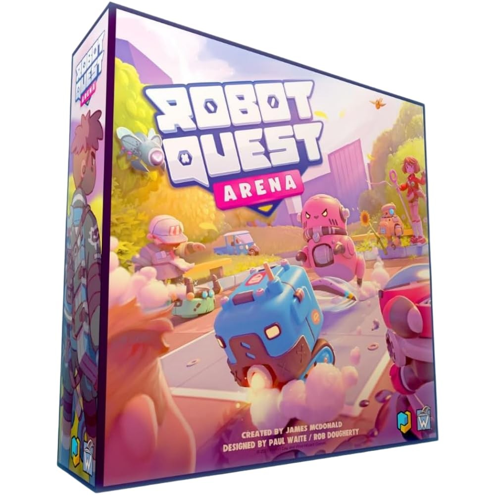 Robot Quest Arena Board Game