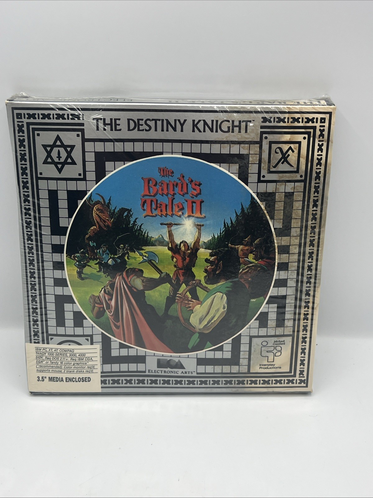The Bard's Tale II: The Destiny Knight (PC, 1988) Sealed