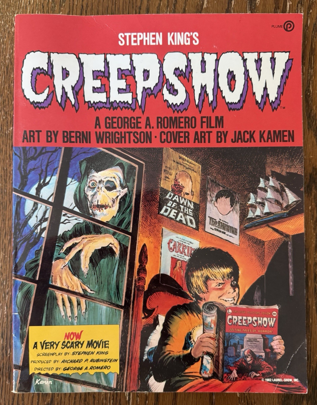 Creepshow Stephen King First Printing 1982 Plume Graphic Novel Horror Comic
