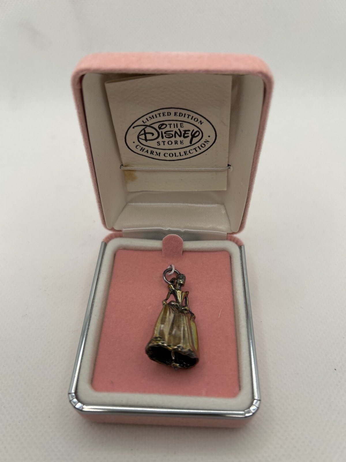 Disney Store Cinderella Charm in Original Presentation Box Collection