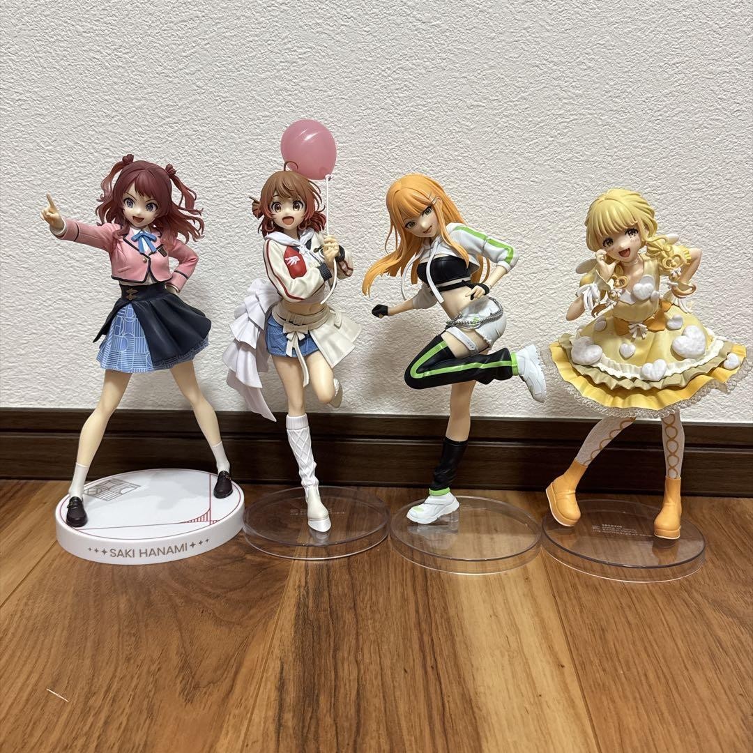 Japanese Character Kotone Fujita Figure Set of 4 Collectible 13+