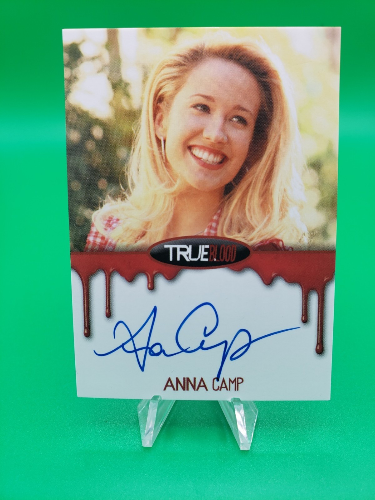 ANNA CAMP as NEWLIN 2012 TRUE BLOOD PREMIER RITTENHOUSE Autograph AUTO CARD