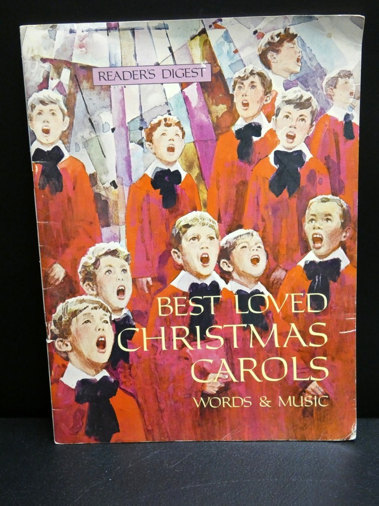 Vintage Best Loved Christmas Carols Words and Music Book Reader\'s Digest 1970