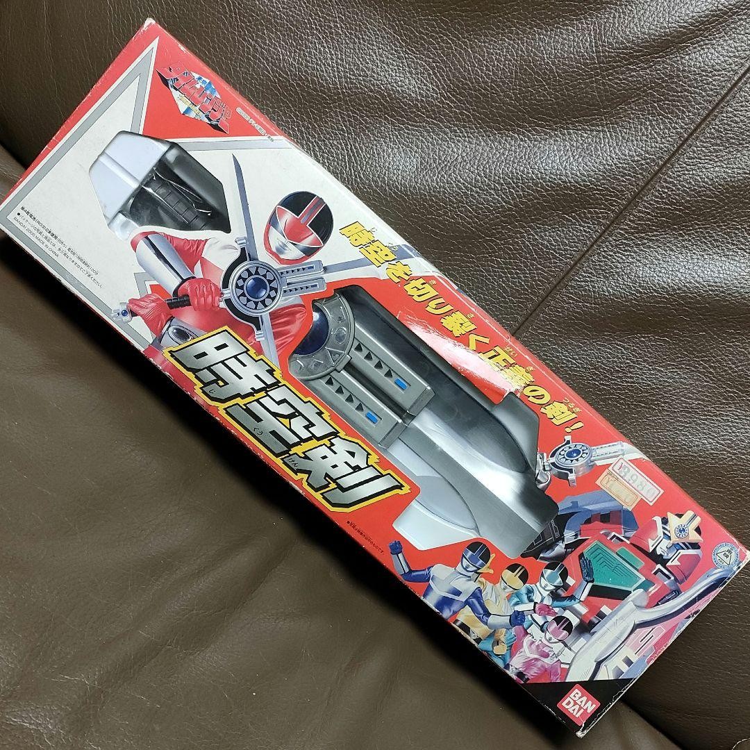Bandai Time Ranger Time Space Sword DX New Unused Collectible Toy Show Era