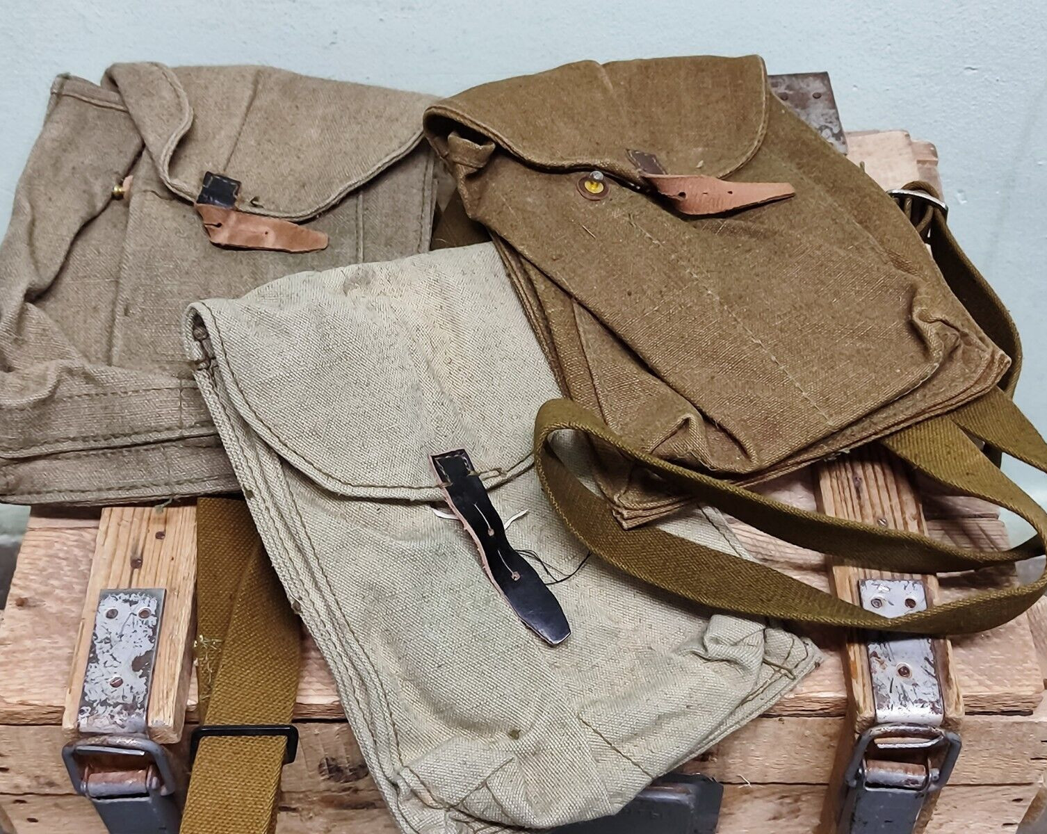 1 pcs Original Soviet RPK pouch 4 section pouch USSR Army. New