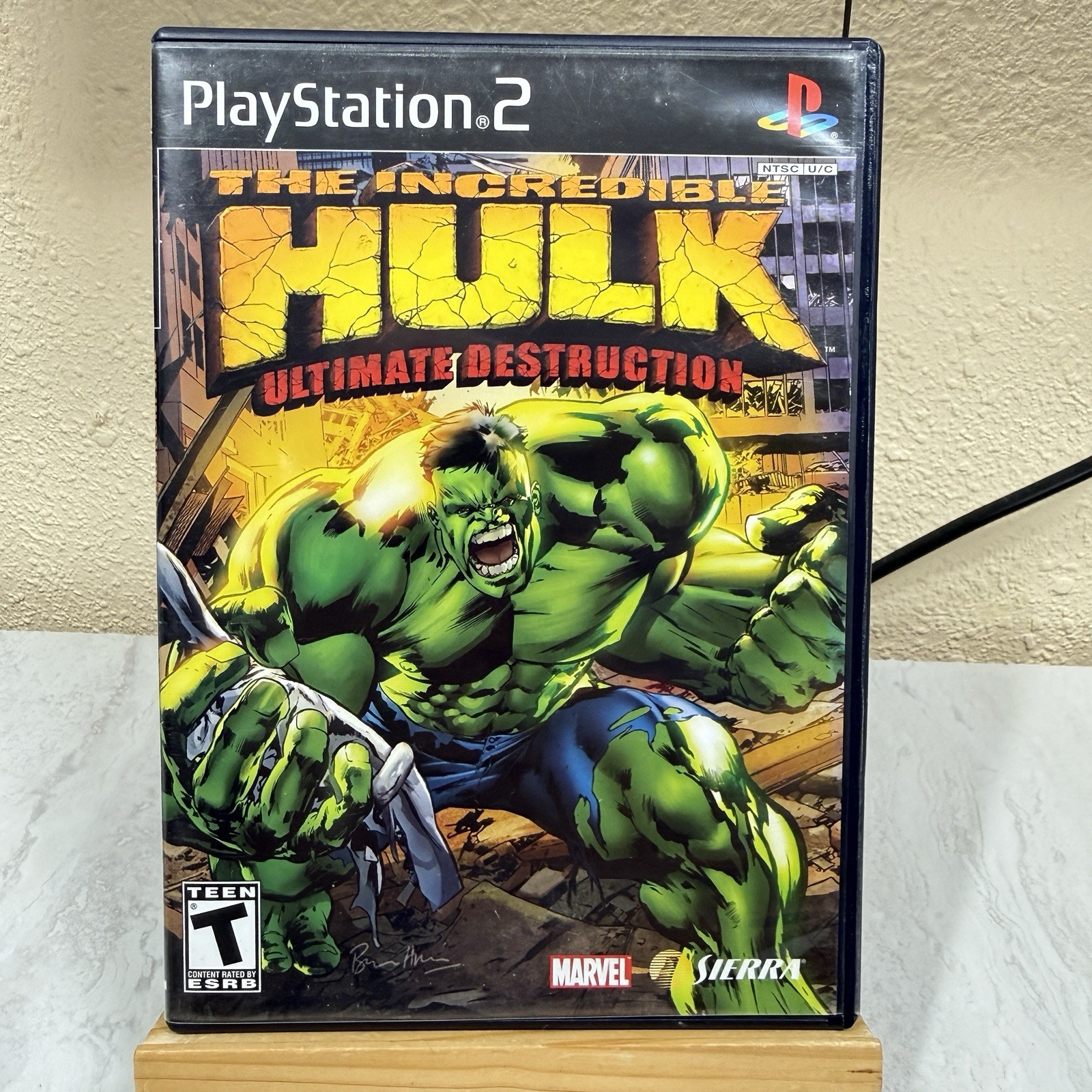 The Incredible HULK Ultimate Destruction PlayStation 2 PS2 CIB Complete w Manual