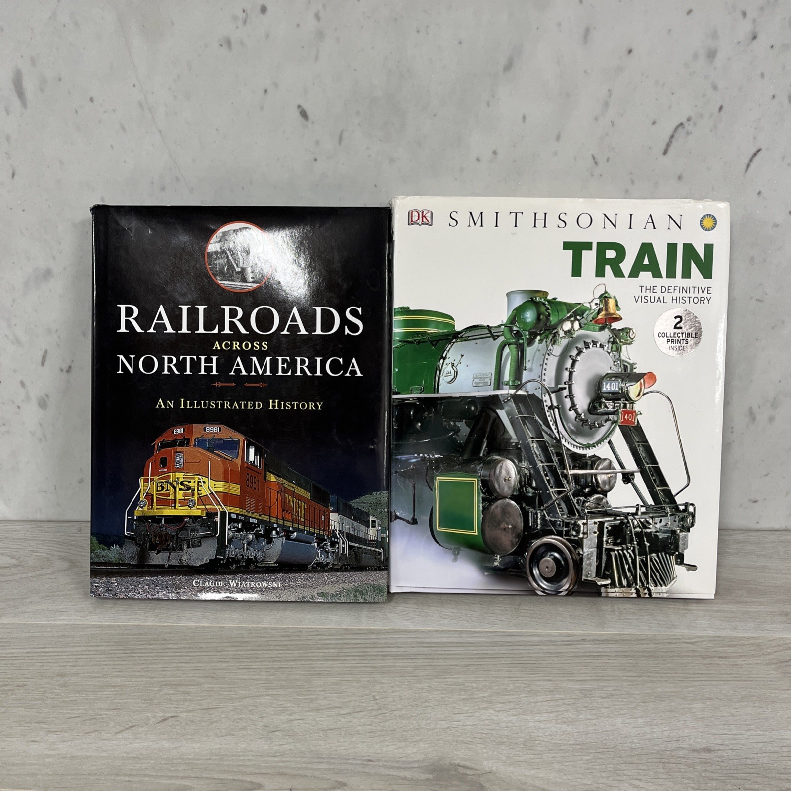 Lot Of 2 Railroad Enthusiast Books