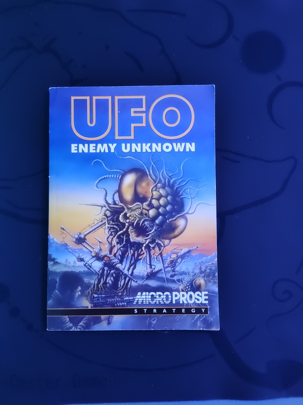 UFO Enemy Unknown PC Dos Manual Only UK Version. Very Nice Shape