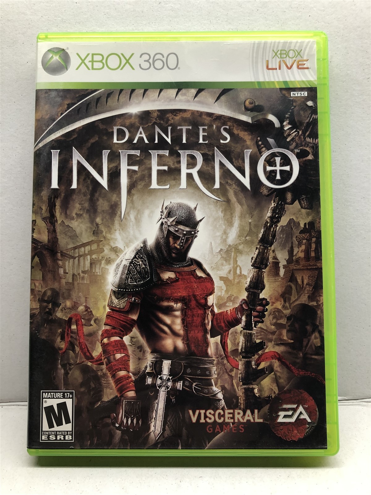 Dante\'s Inferno (Microsoft Xbox 360, 2010) Clean Tested Working - 