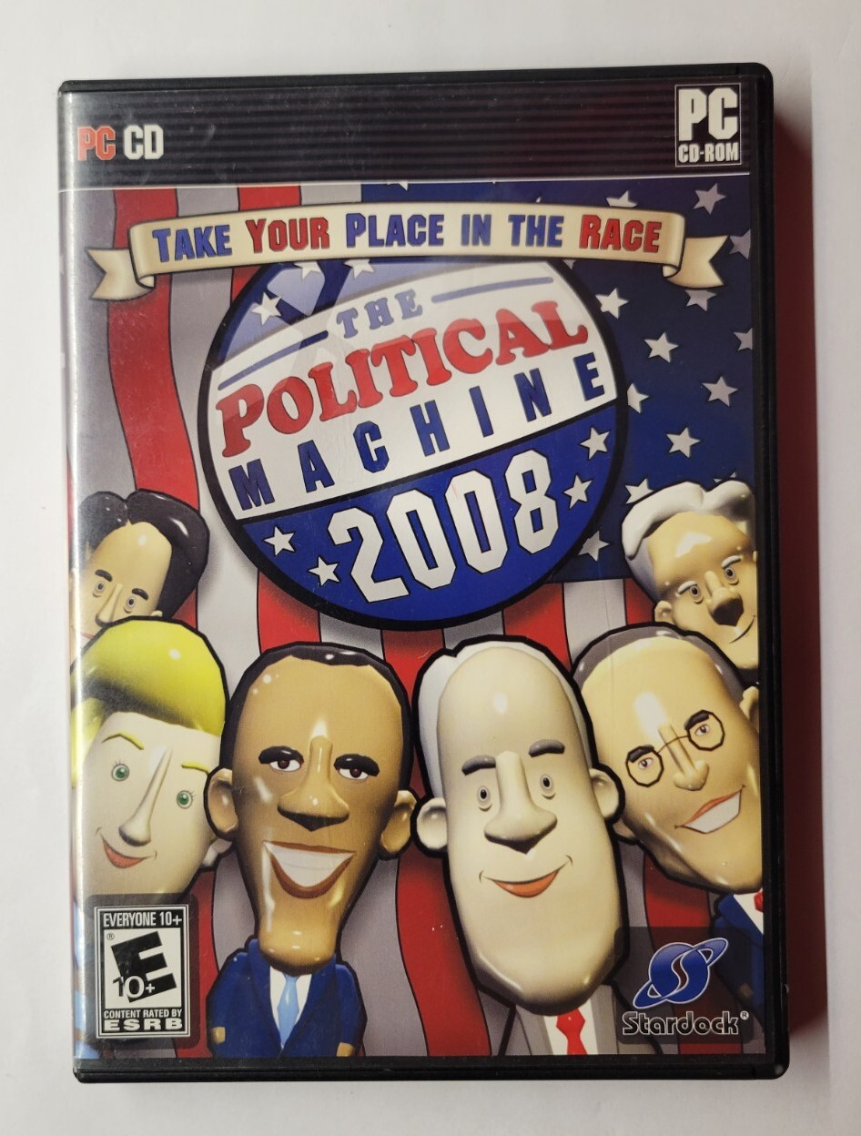 The Political Machine (PC CD-ROM, 2008, Stardock)