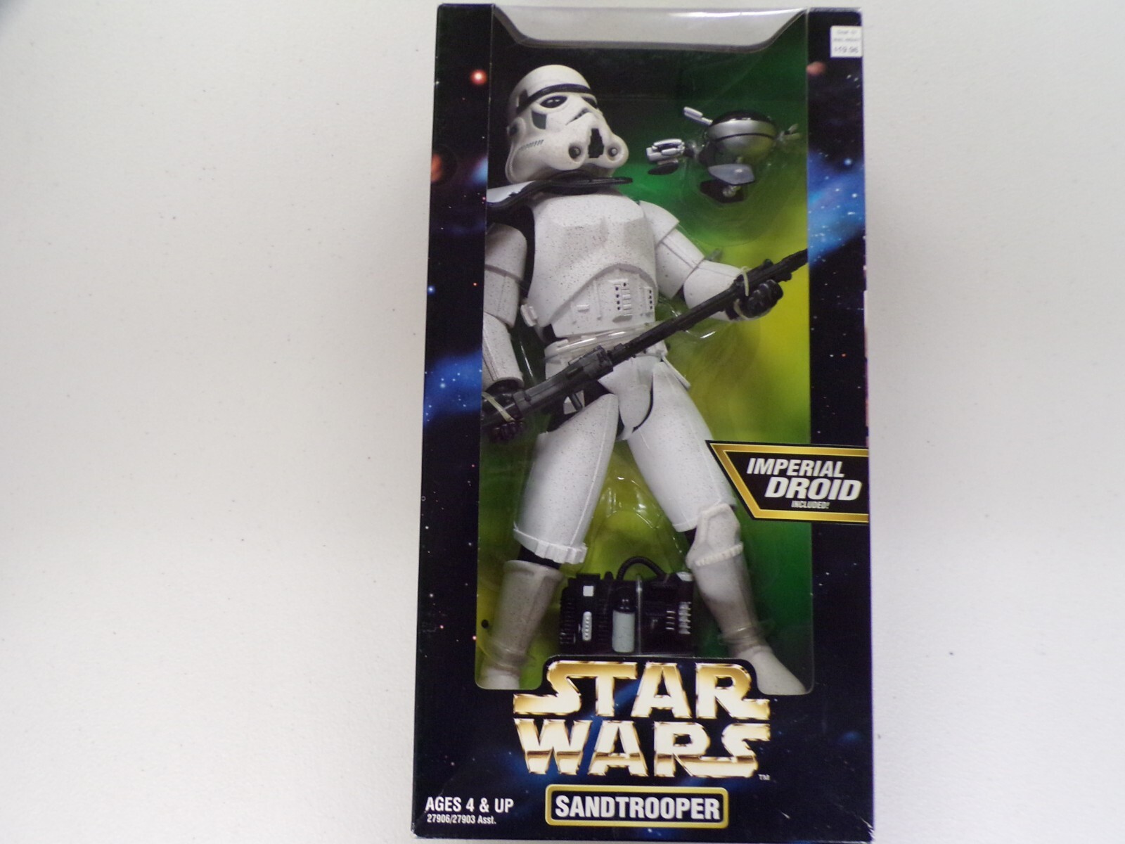 STAR WARS 1997 SAND TROOPER IMPERIAL DROID INCLUDED FULLY POSEABLE ACTION COLLEC